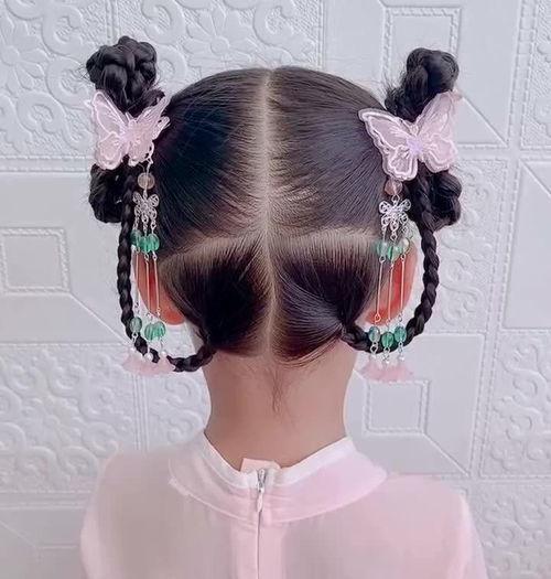 幼儿编发视频,轻松打造可爱发型，培养孩子动手能力